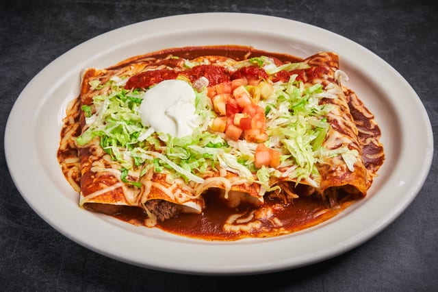 Enchiladas Rancheras.