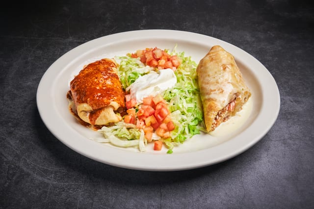 Seafood Chimichanga.