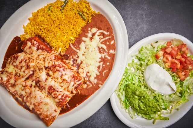 Enchiladas Mexicanas.