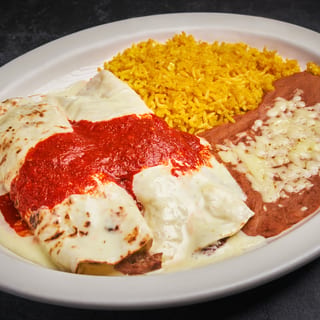 Steak Burrito Dinner