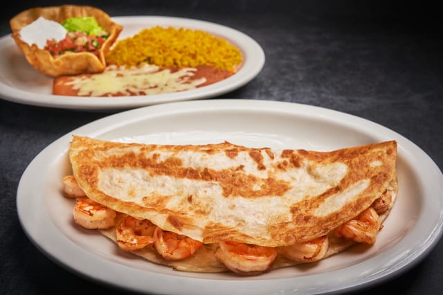 Shrimp Quesadilla.