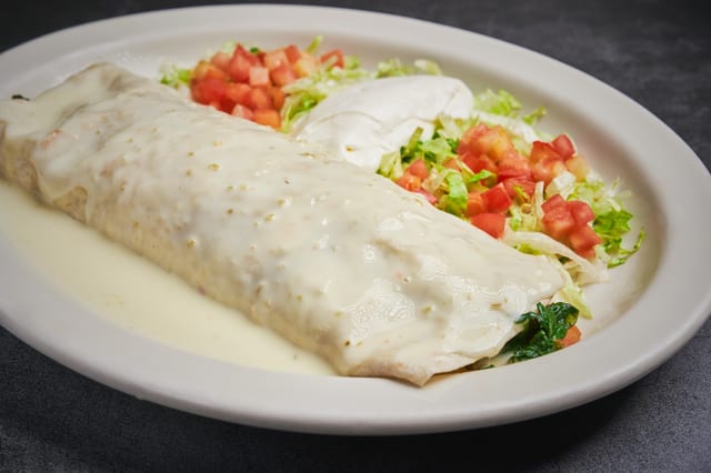 Spinach Burrito.