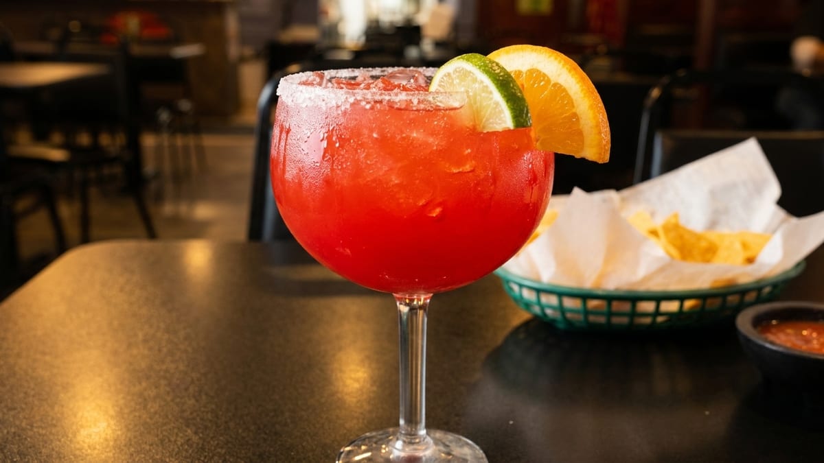 Soft-Serve Mango Margaritas